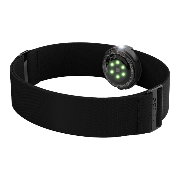 Nhịp tim quang học Polar OH1 cảm biến, Đen